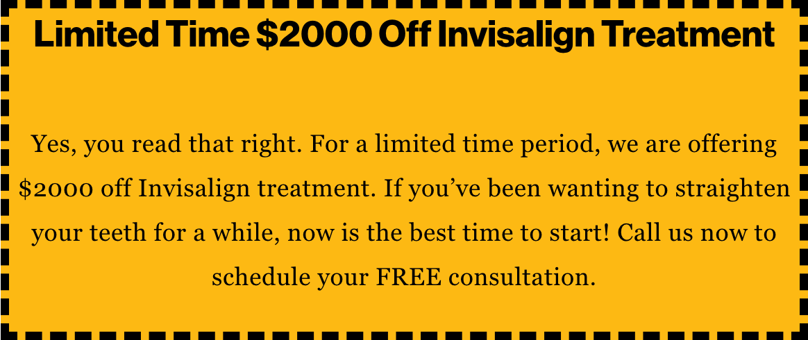 $200 of Invisalign Treatment